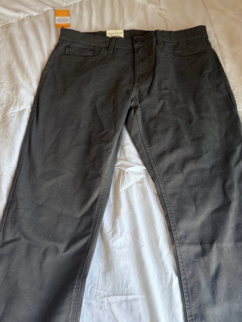 English Laundry Men's TruTemp Straight Grey Pants NWT